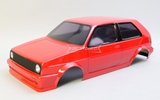 1/10 RC Car BODY Shell VW GOLF RABBIT Body -RED- *FINISHED*