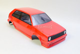 1/10 RC Car BODY Shell VW GOLF RABBIT Body -RED- *FINISHED*