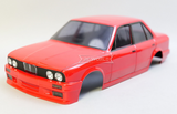 1/10 RC Car BODY Shell BMW E30 Body -RED- *FINISHED*