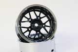 Tetsujin Wheel COMBO Jasmine SILVER + CHROME BLACK Lips 3/6/9 (4PCS) TT-7681