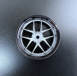 Tetsujin Wheel COMBO Jasmine SILVER + CHROME BLACK Lips 3/6/9 (4PCS) TT-7681