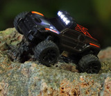 RC 1/76 Micro TRUCK Off-Road w/ LED Lights -YELLOW-