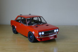 HPI 1/12 RC Car BODY Shell DATSUN 510 Bluebird CUP RACER-CLEAR- #7209