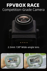 RC 1/64 Micro JEEP WRANGLER 4x4 w/ LED w/Camera+ FPV Goggles RTR -BLUE-