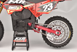 For 1/4 Losi Promoto Bike REAR SWING ARM Metal Upgrade #MX057 -RED -