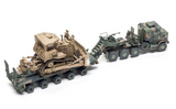 Takom 1/72 M1070 & M1000 w/D9R 70 Ton Tank Transporter w/Bulldozer Model Kit