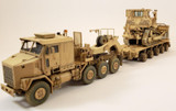 Takom 1/72 M1070 & M1000 w/D9R 70 Ton Tank Transporter w/Bulldozer Model Kit