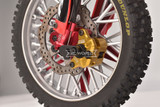 For 1/4 Losi Promoto Bike FRONT BRAKE CALIPER Metal Upgrade #MX035 -GREEN-