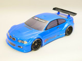 1/10 RC BMW E46 M3 RC Car BODY Shell 200 mm *Painted* Blue