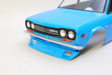 1/10 RC Car BODY Shell DATSUN 510 BLUEBIRD Body -BLUE- *FINISHED*