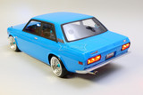 1/10 RC Car BODY Shell DATSUN 510 BLUEBIRD Body -BLUE- *FINISHED*