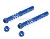 For 1/4 Losi Promoto Bike SUSPENSION FORKS TUBES Metal Upgrade #MX142 -BLUE-