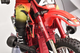 For 1/4 Losi Promoto Bike SUSPENSION FORKS TUBES Metal Upgrade #MX142 -BLACK-