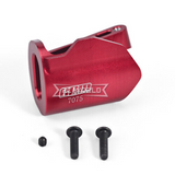 For 1/4 Losi Promoto Bike EXHAUST MUFFLER PIPE Metal Upgrade #MX388 -RED-
