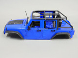 RC 1/10 JEEP Wrangler Rubicon Hard BODY Bikini Top W/ Nerf Bar Doors -KIT-