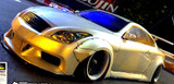 RC 1/10 INFINITY G37 LB Liberty Walk Body Shell -CLEAR- TT-8212