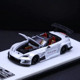 1/64 HONDA S2000 J'S Racing w/ Interior/Engine Model Car  -WHITE-