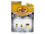 Greenlight 1/64 SHOP TOOLS *PENNZOIL* Diorama Garage Accessories