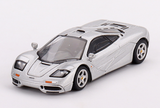 Mini GT 1/64 Die Cast McLAREN F1 Model Car - SILVER -