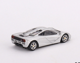 Mini GT 1/64 Die Cast McLAREN F1 Model Car - SILVER -