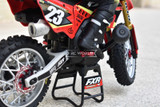 For 1/4 Losi Promoto Bike FOOT PEGS SET Metal Upgrade #MX014 -RED-