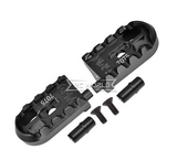 For 1/4 Losi Promoto Bike FOOT PEGS SET Metal Upgrade #MX014 -BLACK-