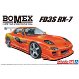 Aoshima 1/24 MAZDA RX7 Bomex FD3S RX7 1999 Fast & Furious Plastic Model Kit