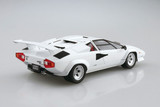 Aoshima 1/24 1985 LAMBORGHINI Countach 5000QV Plastic Model Kit