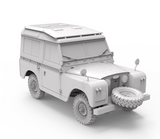 Ak 1/35 LAND ROVER 88 Series IIA Truck Model Kit #AK35013