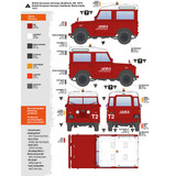 Ak 1/35 LAND ROVER 88 Series IIA Truck Model Kit #AK35013