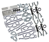 GPM For Traxxas X-Maxx METAL UPGRADE SET Arms, Knuckles, Hubs #TXM100 -SILVER-