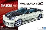 Aoshima 1/24 TOP SECRET Nisan FAIRLADY Z33 2005 Plastic Model Kit