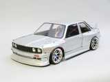 RC 1/10 Body Shell BMW E30 M3 W/ Wide Fender *SILVER*