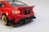 RC 1/10 TOYOTA 86 LB Pandem Wide Body W/ LED * RTR* -RED-