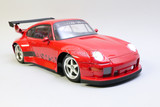 Custom Tamiya 1/10 RC PORSCHE RWB w/ L.E.D Lights -RTR- *RED*