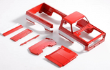 FMS 1/18 CHEVY K10 Body Shell -RED/WHITE-
