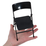 1/6 Scale FOLDING CHAIR -BLACK-