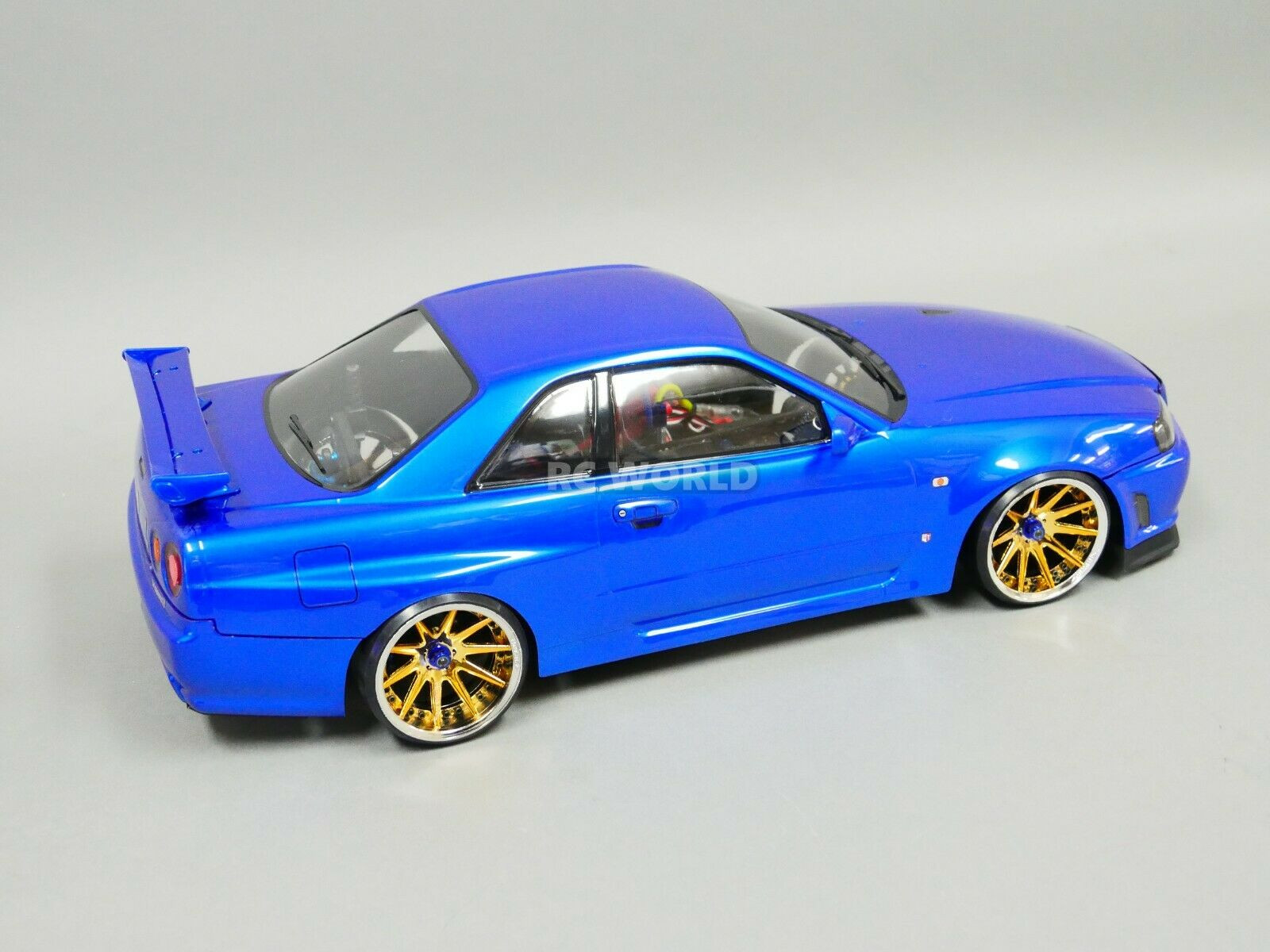 Custom 1/10 Yokomo RC Nissan Skyline HT 2000 Turbo RWD Drift W/ L.E.D Lights W Custom 1/10 Yokomo RC Nissan Skyline HT 2000 Turbo RWD Drift W/ L.E.D Lights W