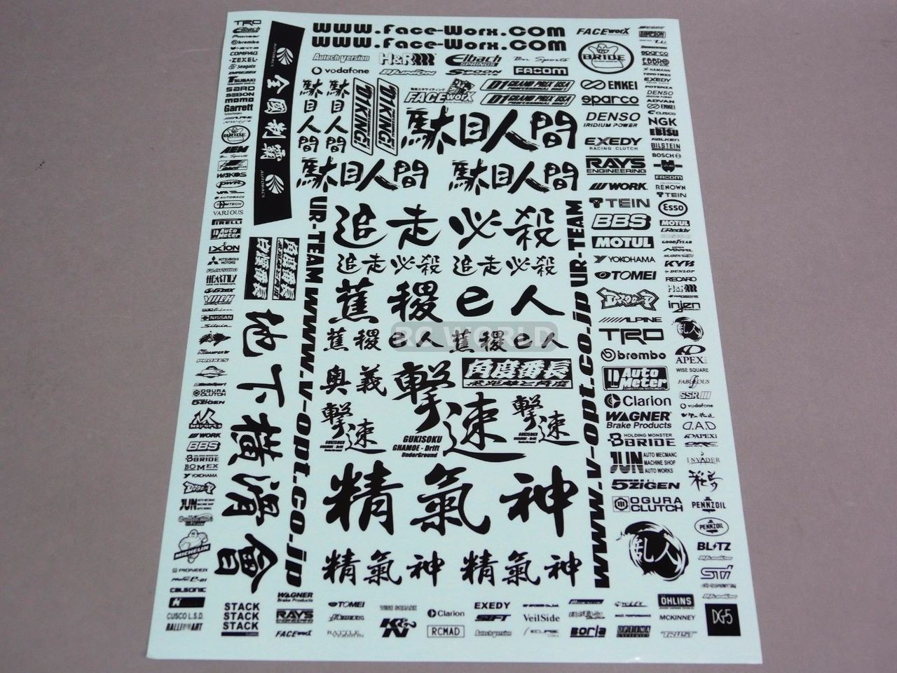 Adesivi Per Sponsor Di Auto RC In Scala 1:24-28 - Foto 14