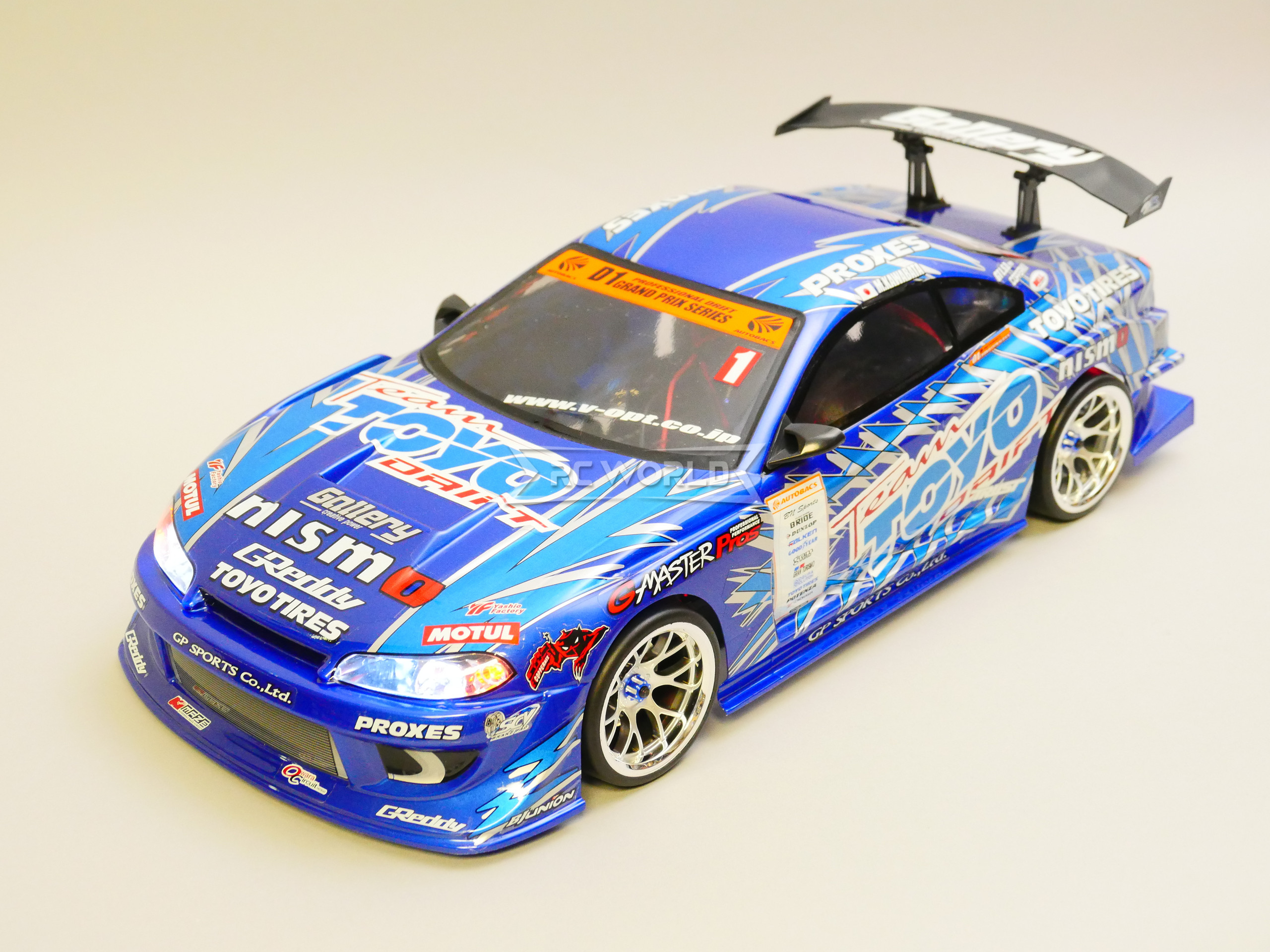 1/10 RC BODY Shell NISSAN S15 Silvia Team TOYO *FINISHED*