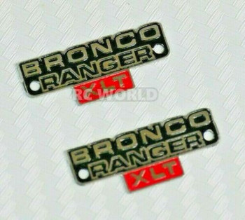 Traxxas Ford Bronco Badges 