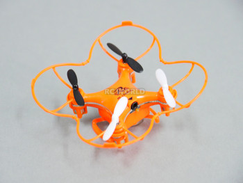 rc micro racing drone orange