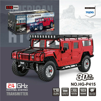 RC 1/10 HUMMER H1 4X4 SAFARI PACKAGE Truck Full Option 2-Speed + Sounds + LED *RTR* RED RC 1/10 HUMMER H1 4X4 SAFARI PACKAGE Truck Full Option 2-Speed + Sounds + LED *RTR* RED