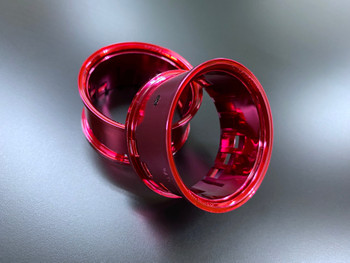 Tetsujin RC Car Wheels LIPS Adjustable Offset - Chrome RED Lip- (4 pcs ) TT-7755 Tetsujin RC Car Wheels LIPS Adjustable Offset - Chrome RED Lip- (4 pcs ) TT-7755