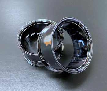 Tetsujin RC Car Wheels Lip Adjustable Offset 3/6/9mm -CHROME BLACK Lip- 4 pcs Tetsujin RC Car Wheels Lip Adjustable Offset 3/6/9mm -CHROME BLACK Lip- 4 pcs