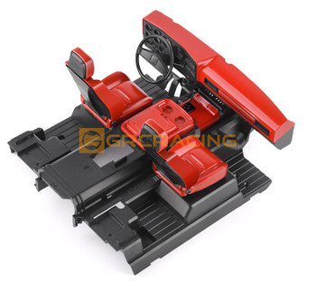 1/10 INTERIOR KIT COCKPIT For Traxxas TRX -4 CHEVY BLAZER (BLACK/RED) 1/10 INTERIOR KIT COCKPIT For Traxxas TRX -4 CHEVY BLAZER (BLACK/RED)