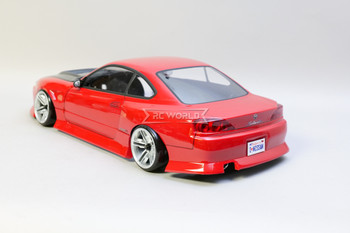1/10 RC Car BODY Shell NISSAN S15 W/ Dash 200mm *FINISHED* RED