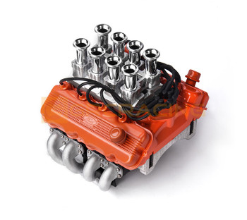RC 1/10 ENGINE V8 STACKED Motor Cooling Fan Heat Sink -ORANGE- RC 1/10 ENGINE V8 STACKED Motor Cooling Fan Heat Sink -ORANGE-
