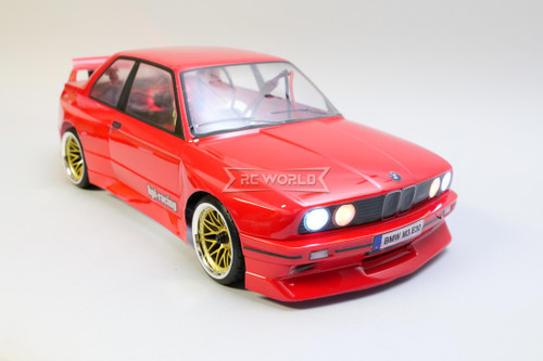 Hpi racing 17540 1:10 carrozzeria bmw e30 m3 body 200mm 200 mm non verniciato 4944258175409