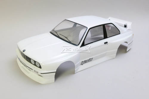 HPI 1/10 RC Body Shell BMW E30 M3 200mm -PAINTED- #17540 *BLACK*